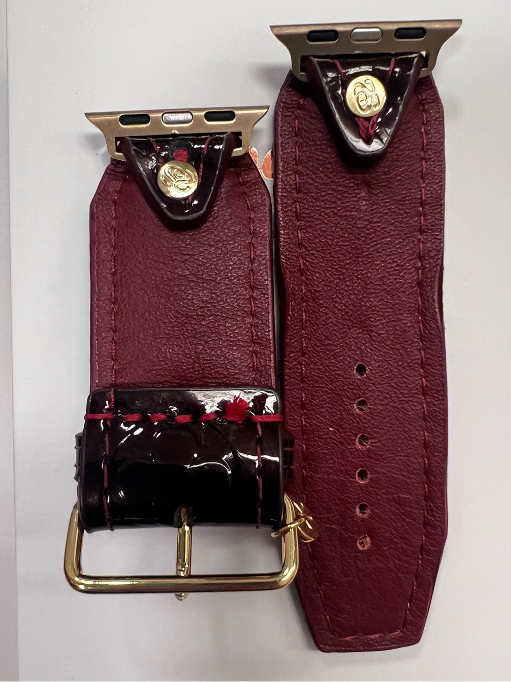 LV Amarante Vernis Spark*l band for Apple Watch - Picture 3 of 4